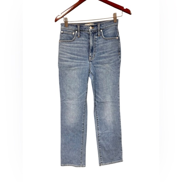 Madewell Size 27 The Perfect Vintage Jean Medium Washed 90s Casual High waist - Picture 2 of 7